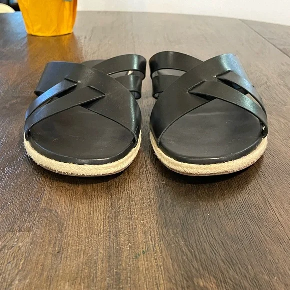 Cole Haan leather Florens Espadrille Slide Sandal - Picture 4 of 6